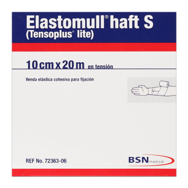 Elastomull Haft S (Tensoplus Lite) 10 cm x 20 m: bandage élastique cohésive